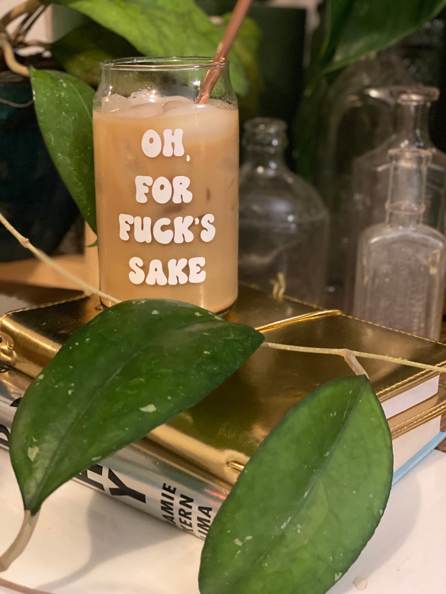 'Oh, For Fuck's Sake' Glass Can